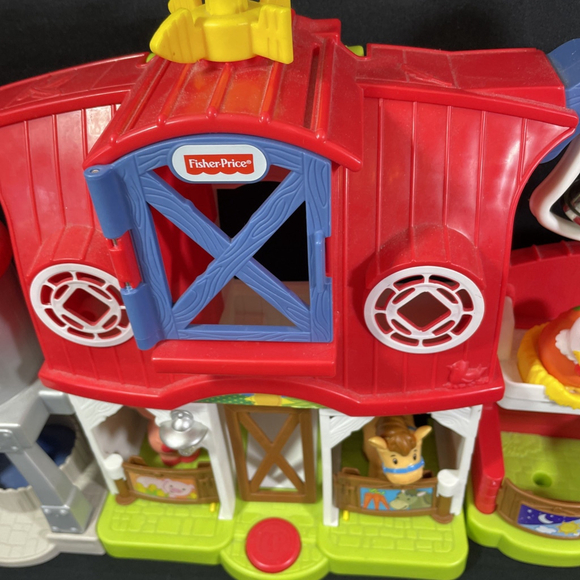 Fisher Price Little People Caring For Animals Farm Electronic Sounds Playset - Picture 3 of 12
